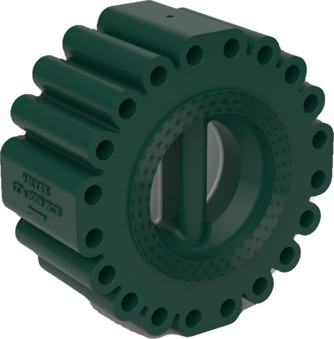 Dual plate check valve, lug type