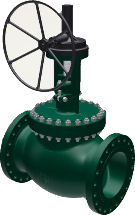 Bolted bonnet globe valve