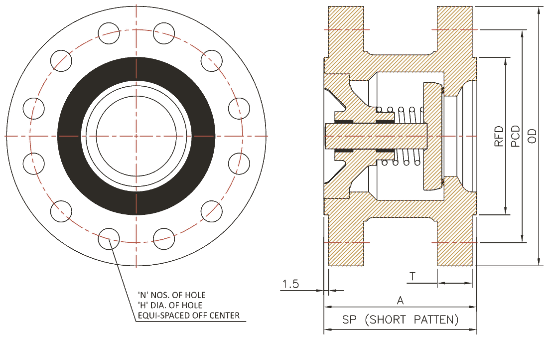 Axial Flow Non-Slam schematic
